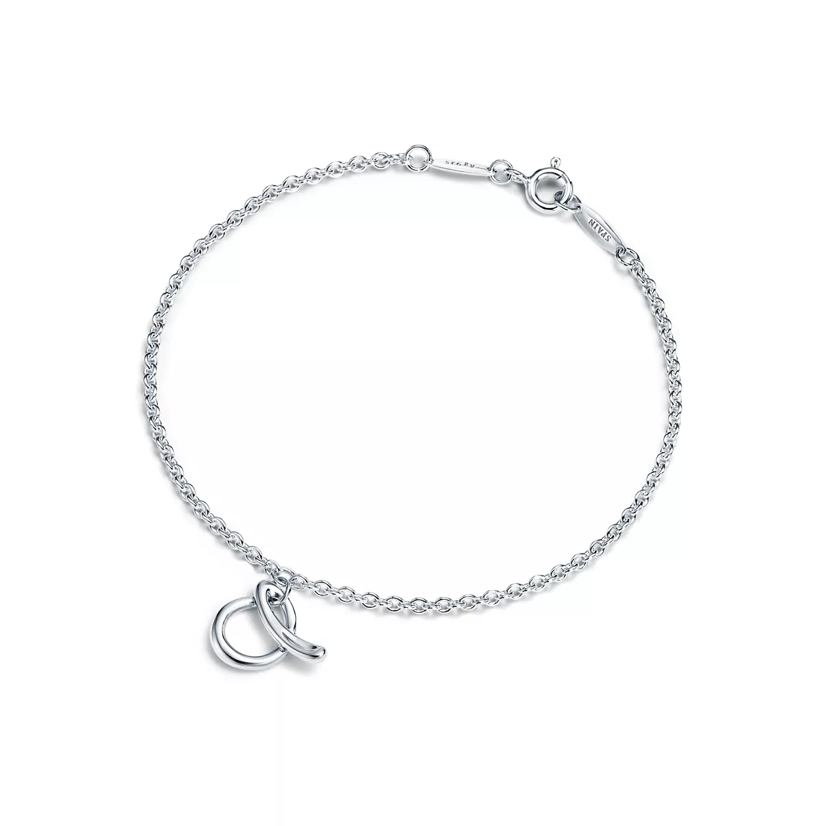 Mini Alphabet Bracelet in Sterling Silver