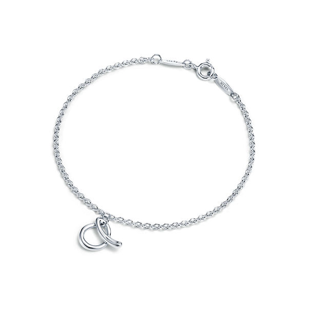 Elsa Peretti®:Armband mit Buchstabe „A“ in Sterlingsilber