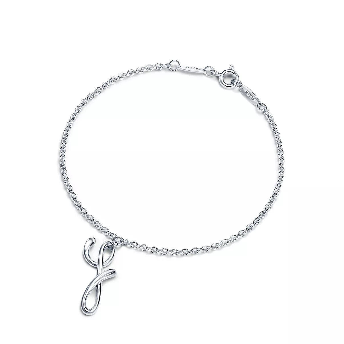 Mini Alphabet Bracelet in Sterling Silver