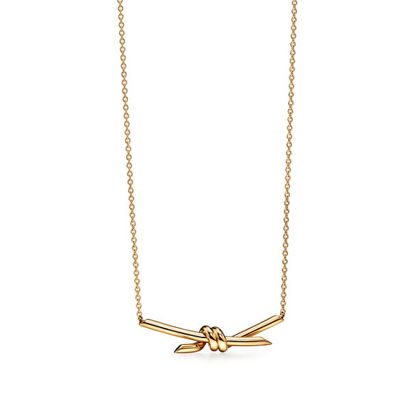 Tiffany Knot:Pendant in Yellow Gold