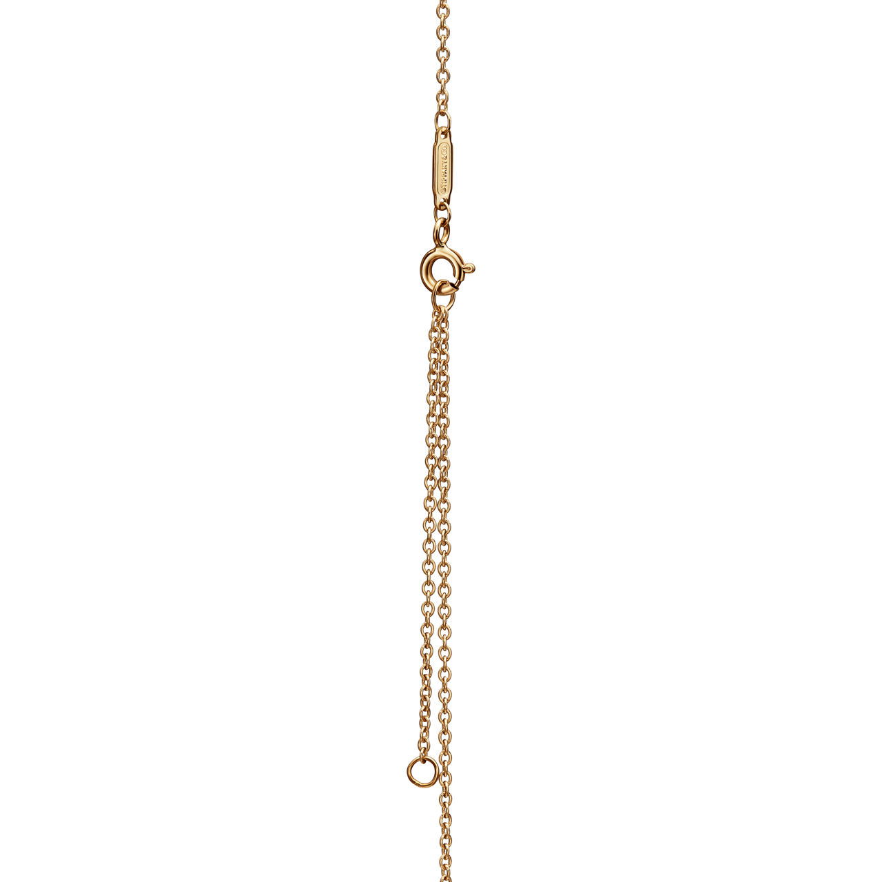 Tiffany Knot:Pendant in Yellow Gold with Diamonds image number 3