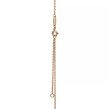 Tiffany Knot:Pendant in Yellow Gold with Diamonds, 3