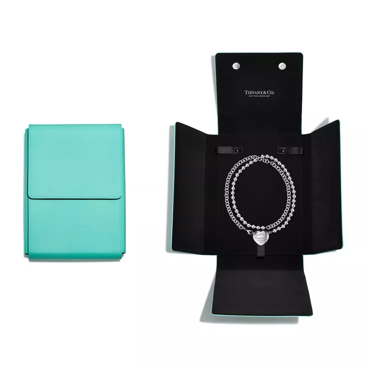 Return to Tiffany®:Heart Tag Wrap Necklace, 4