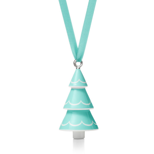 Tree Ornament in Bone China