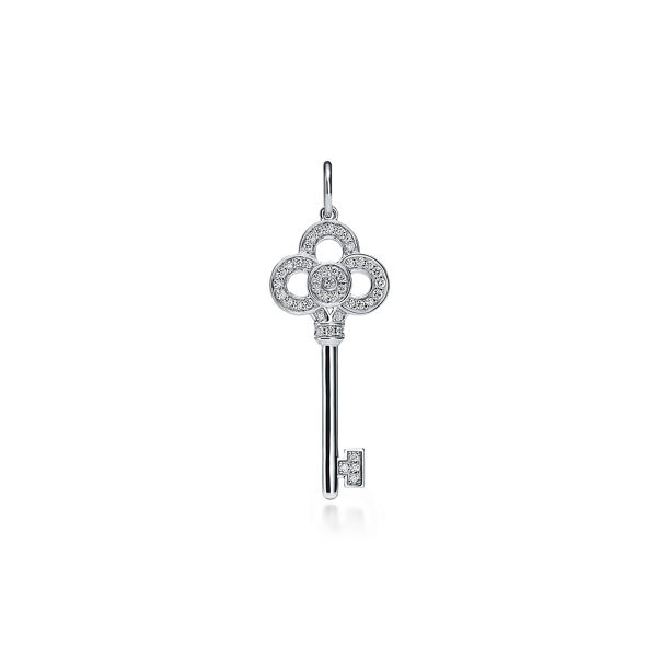 Tiffany Keys:Mini Crown Key Pendant 