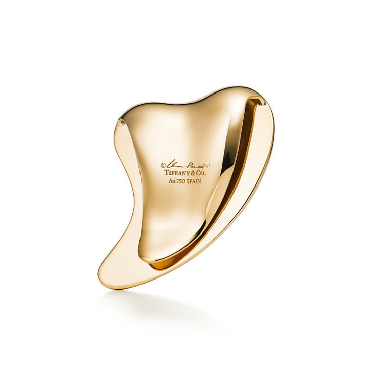 Elsa Peretti®:Claw Money Clip in Yellow Gold image number 1