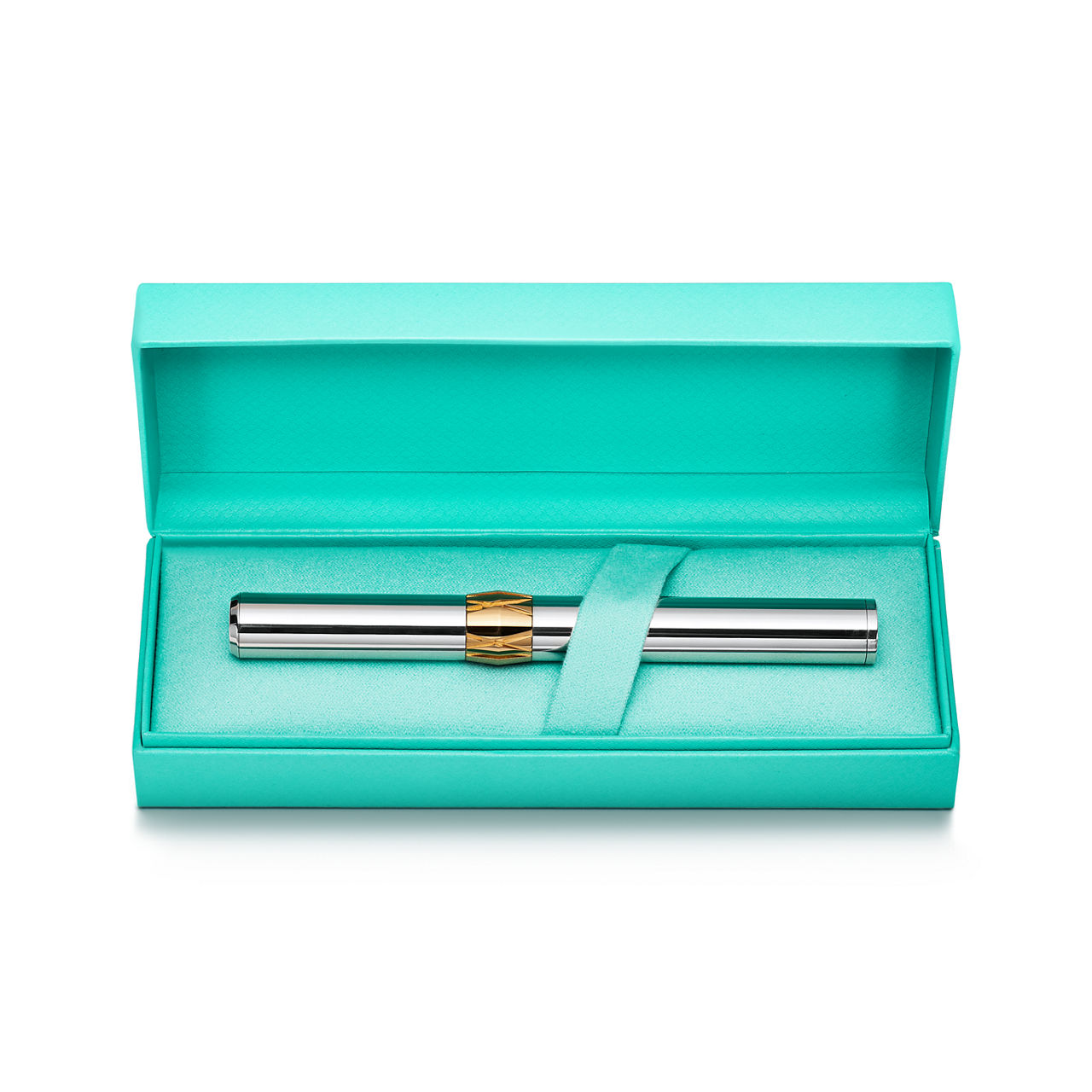 The Atlas® Collection:Fountain Pen in Sterling Silver with Gold