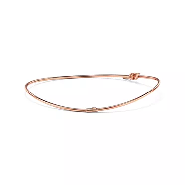Tiffany Knot:Necklace in Rose Gold with Diamonds, 3