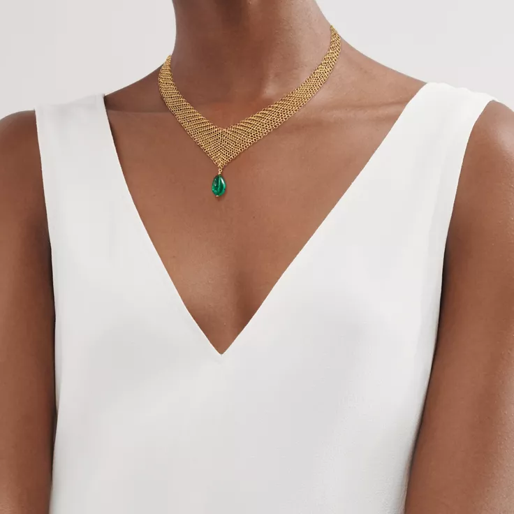 Elsa Peretti®:Mesh Bib Necklace, 1
