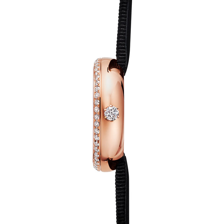 Tiffany Eternity:Runde Uhr 32 mm in Roségold mit Diamanten Bildnummer 4