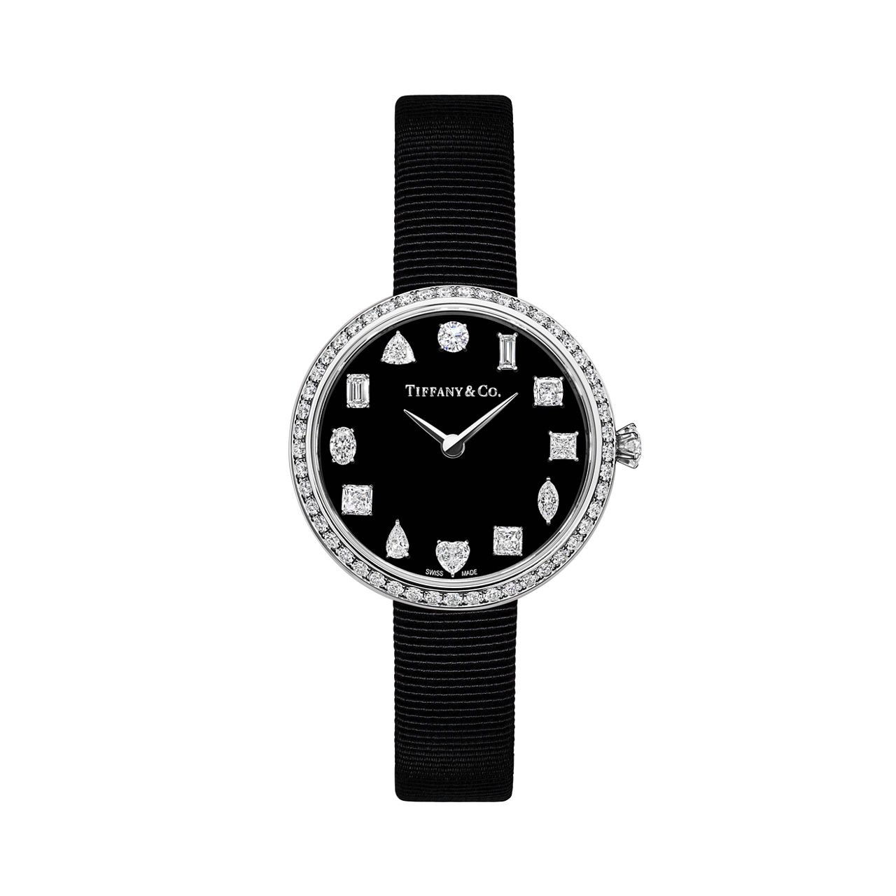 Tiffany Eternity:32 mm Round Watch in White Gold with Diamonds image number 0