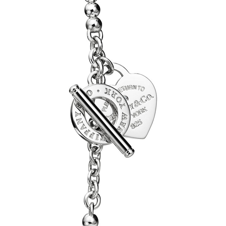 Collezione Return to Tiffany™:Bracciale Bead Wrap in argento con perle e diamante, piccolo numero immagine 4