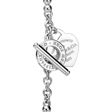 Return to Tiffany®:Wrap Necklace in Silver with Pearls and a Diamond, Small, 3