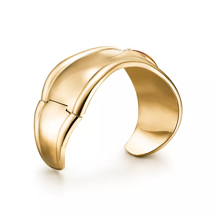 Elsa Peretti®:Manchette Bone Small en or jaune et œil de fer, 4