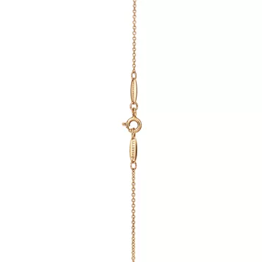 Elsa Peretti®:Open Heart Pendant in Yellow Gold with Rubies, 16 mm, 3