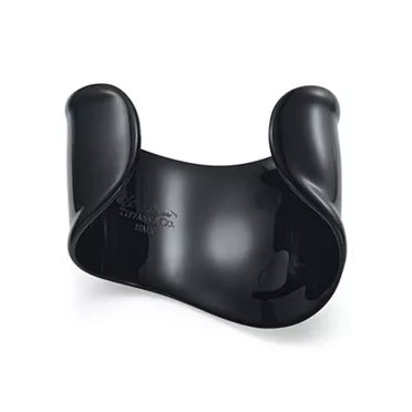 Elsa Peretti&reg;:Small Bone Cuff in Black Finish over Copper, 43 mm Wide, 3