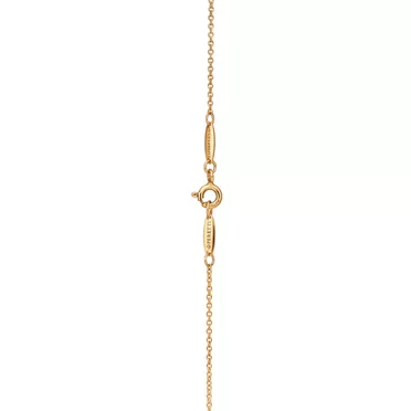 Elsa Peretti®:Color by the Yard Pendant in Yellow Gold with a Ruby, 3