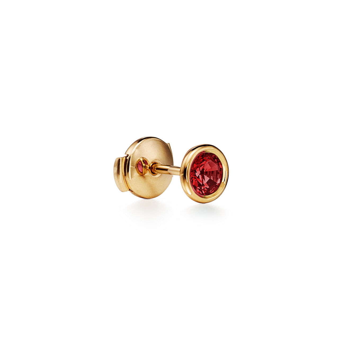 Elsa Peretti®:Color by the Yard Earrings in Yellow Gold with Rubies image number 2