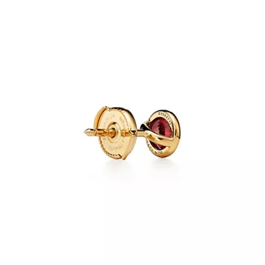 Elsa Peretti®:Color by the Yard Earrings in Yellow Gold with Rubies, 3
