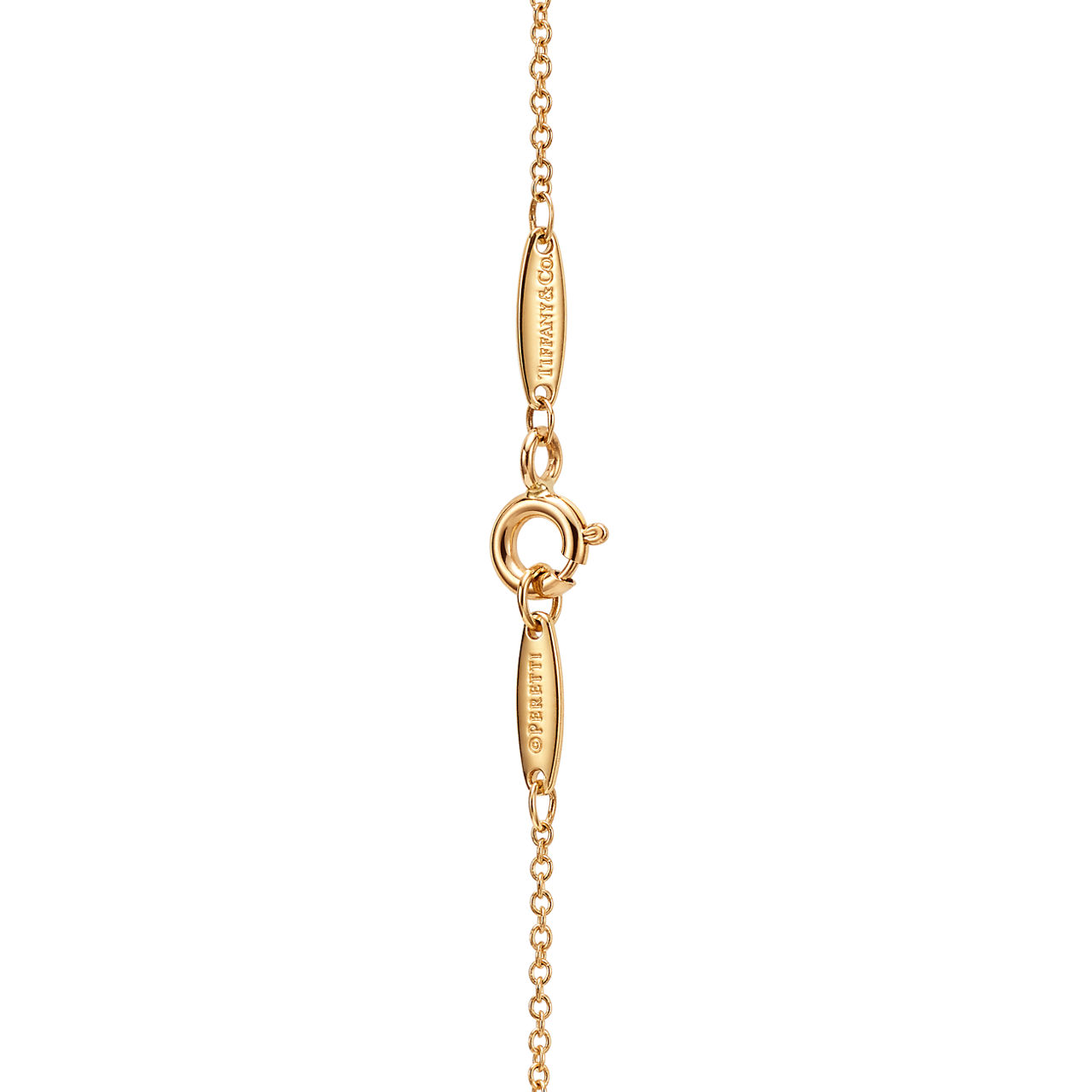 Elsa Peretti®:Color by the Yard Bracelet in Yellow Gold with Rubies image number 2