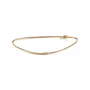 Tiffany Knot:Collar en oro amarillo con diamantes, 3