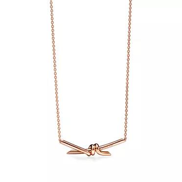 Tiffany Knot:Pendant in Rose Gold, 2