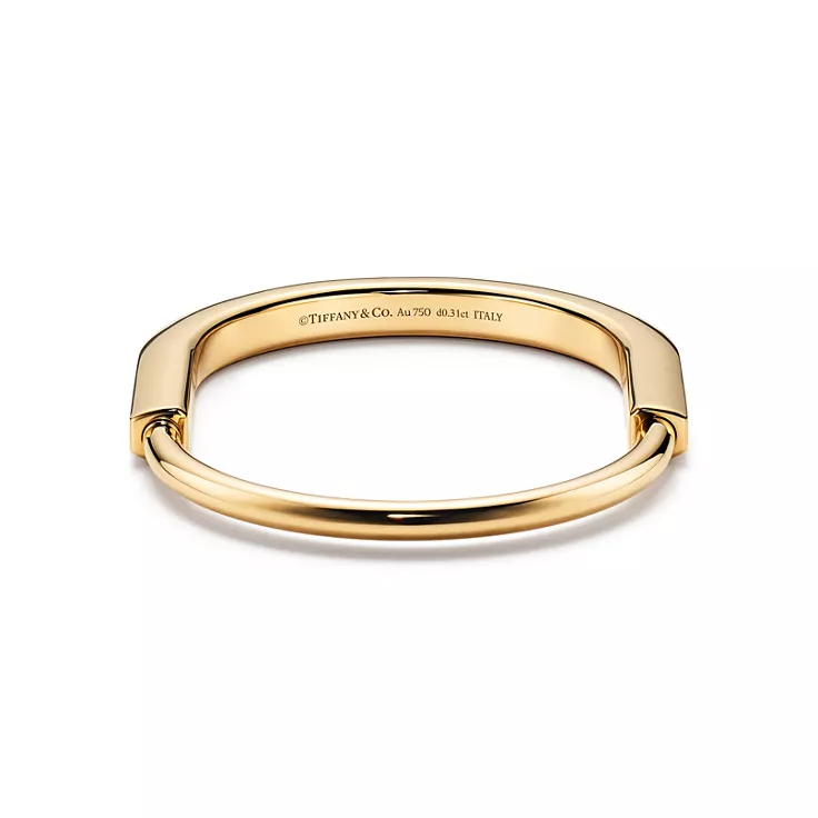 Collezione Lock by Tiffany:Bracciale in oro giallo con diamanti, 5