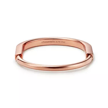 Tiffany Lock:Bangle in Rose Gold, 6