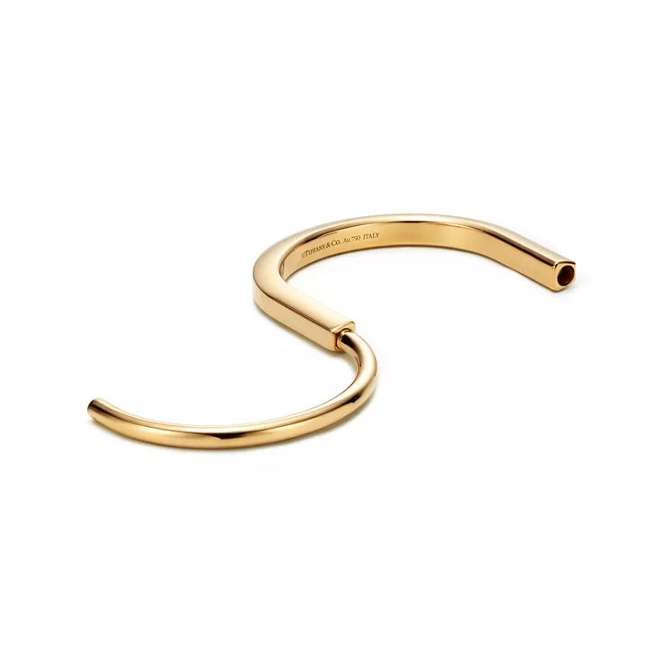Tiffany Lock:Bangle in Yellow Gold, 5