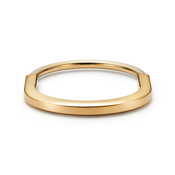 Tiffany Lock:Bangle in Yellow Gold image number 4