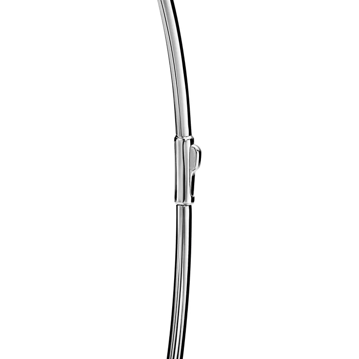 Tiffany Knot:Necklace in White Gold with Diamonds, 4