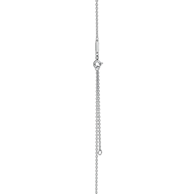 Tiffany Knot:Pendant in White Gold with Diamonds image number 4