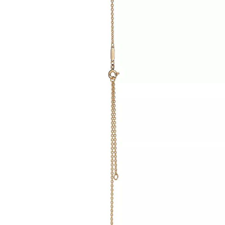 Tiffany Knot:Colgante en oro amarillo con diamantes, 4