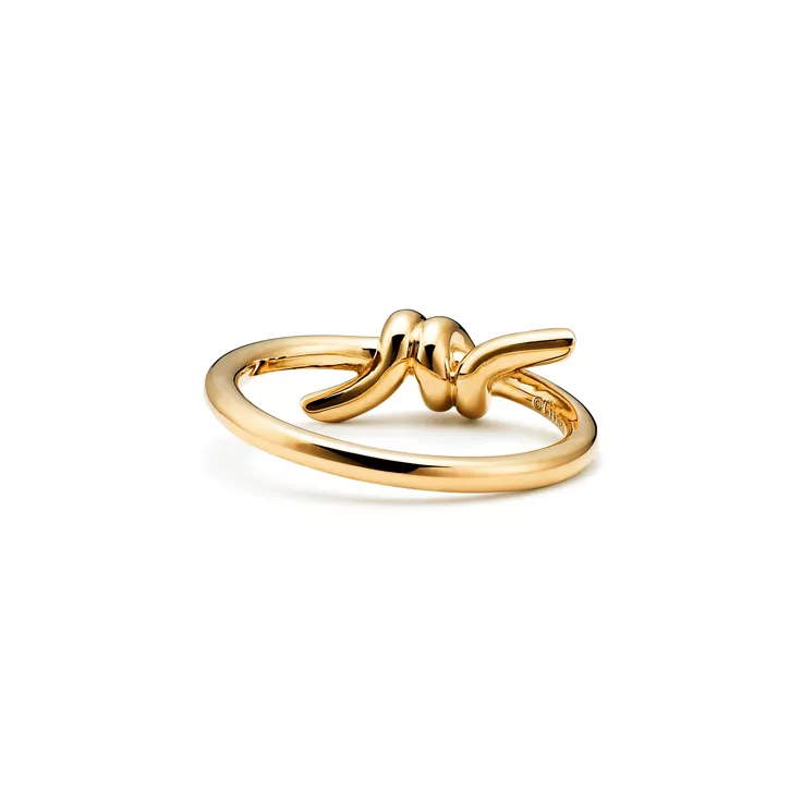 Tiffany Knot:Ring in Gelbgold, 4