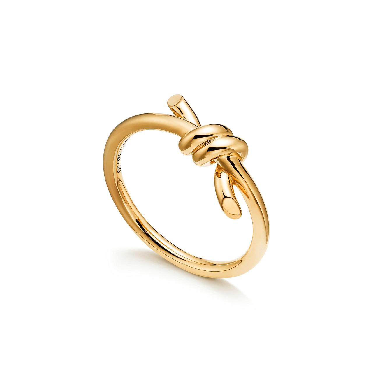 Tiffany Knot:Bague en or jaune 18 carats numéro dimage {1}