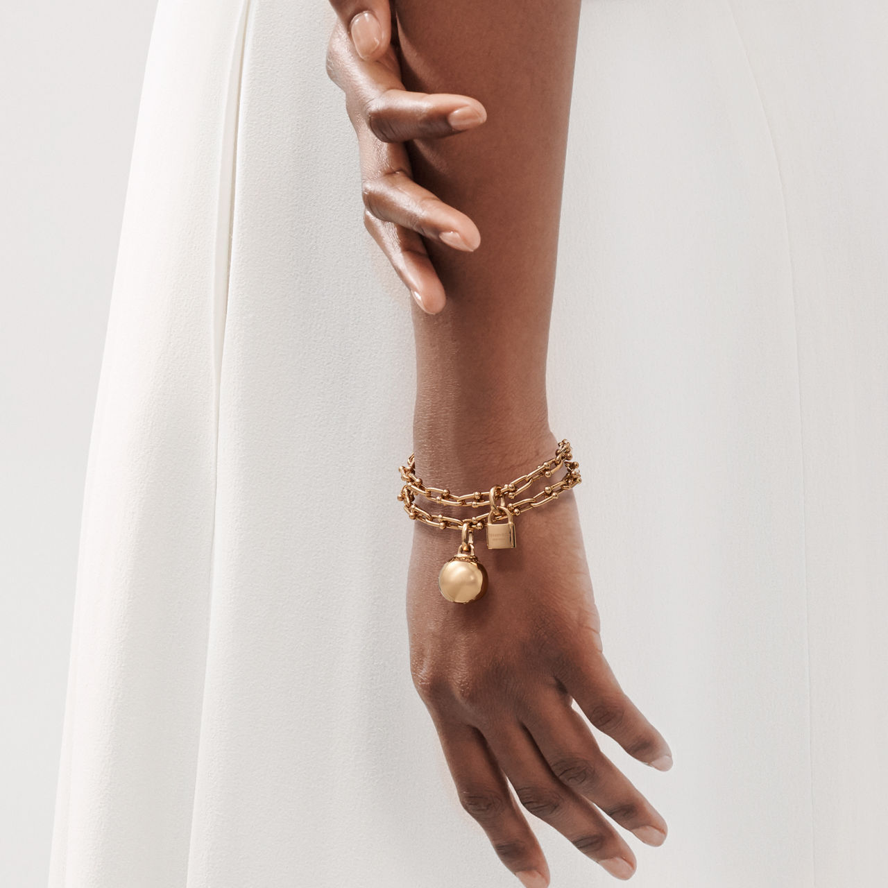 Bracciale Wrap piccolo in oro rosa