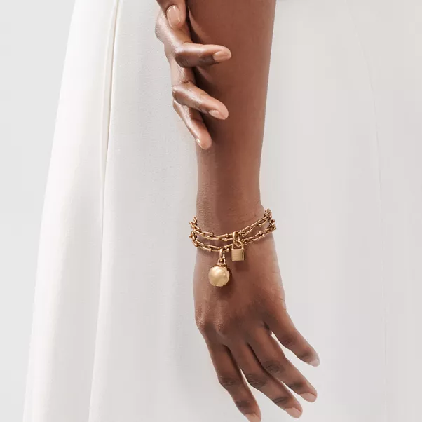 Small Wrap Bracelet in Rose Gold
