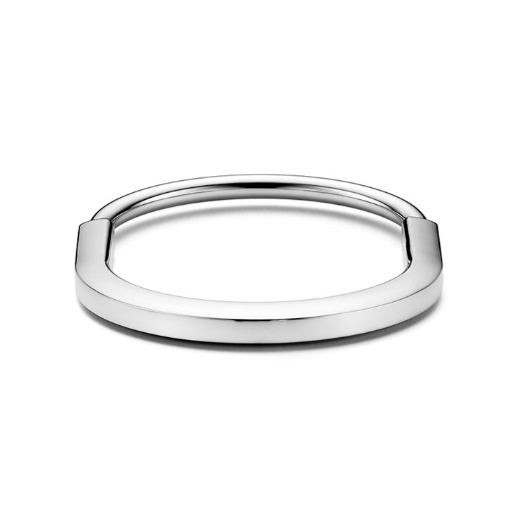 Tiffany Lock:Bangle in White Gold image number 4