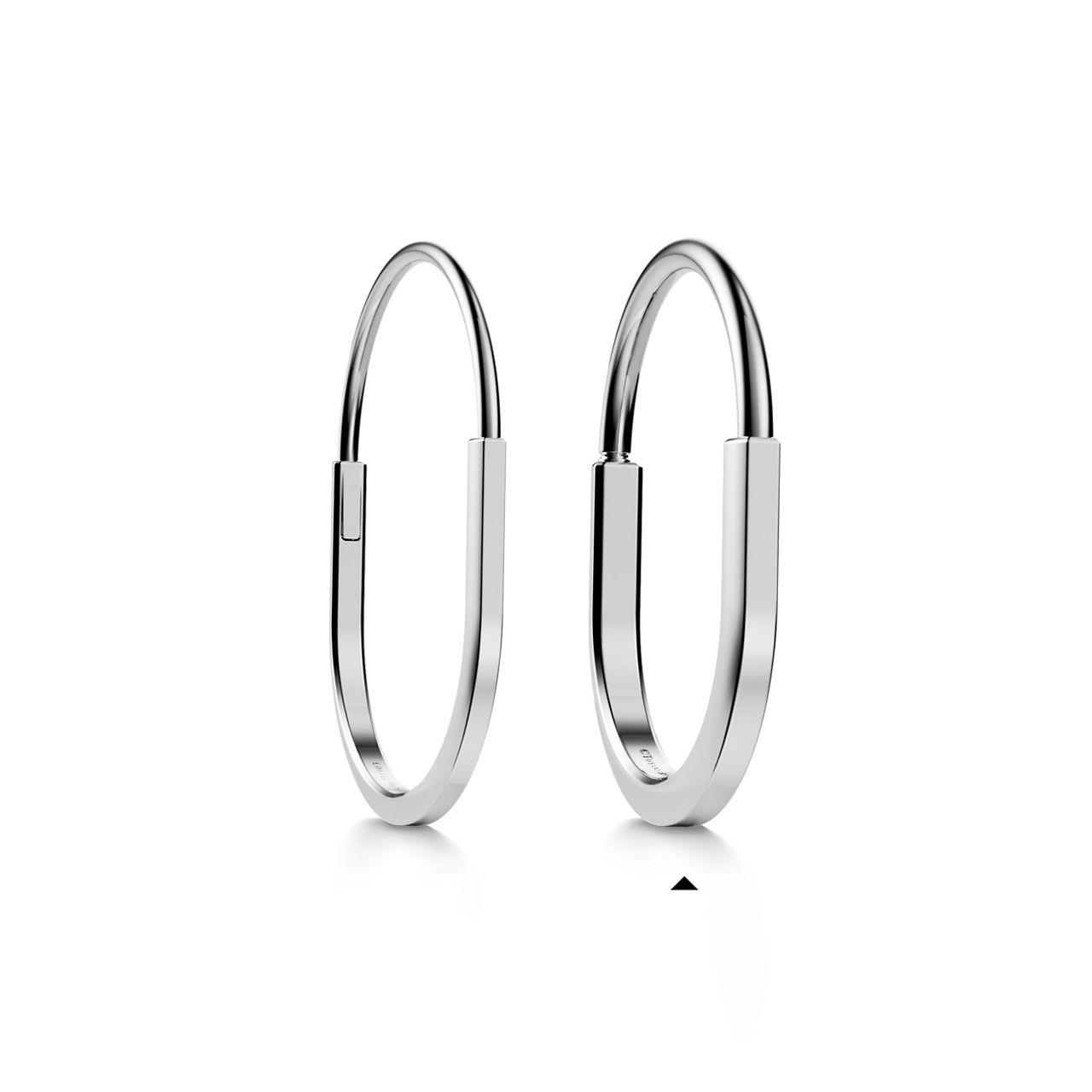 Tiffany Lock:Bangle in White Gold image number 7