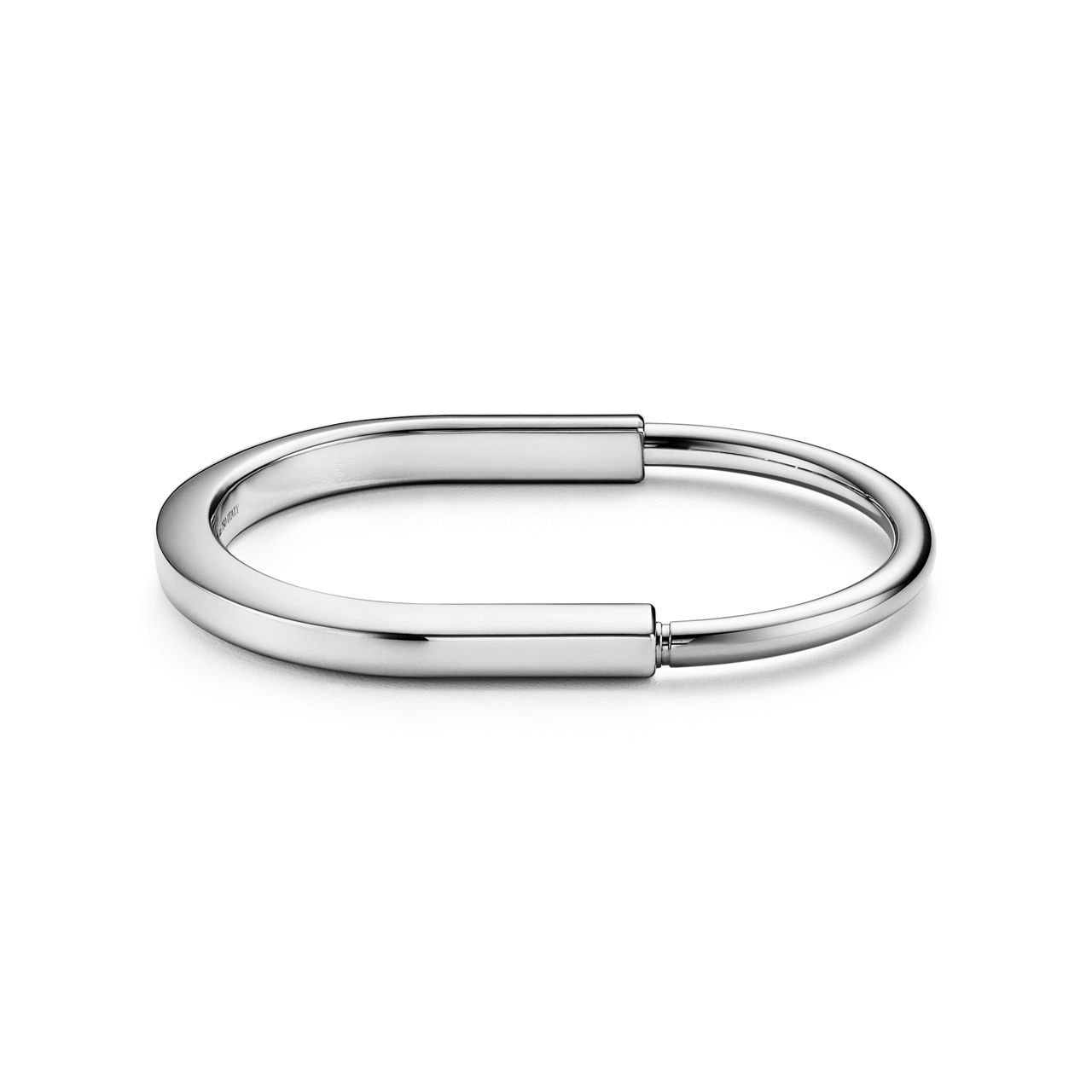 Tiffany Lock:Bangle in White Gold image number 0