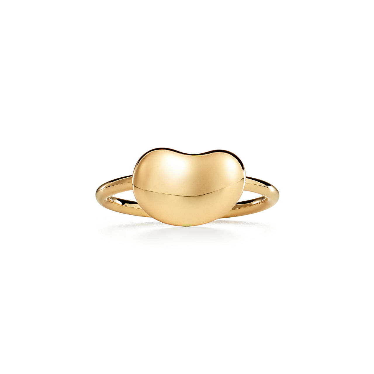 Elsa Peretti®:Bean design Wire Ring in Yellow Gold, 12 mm image number 0