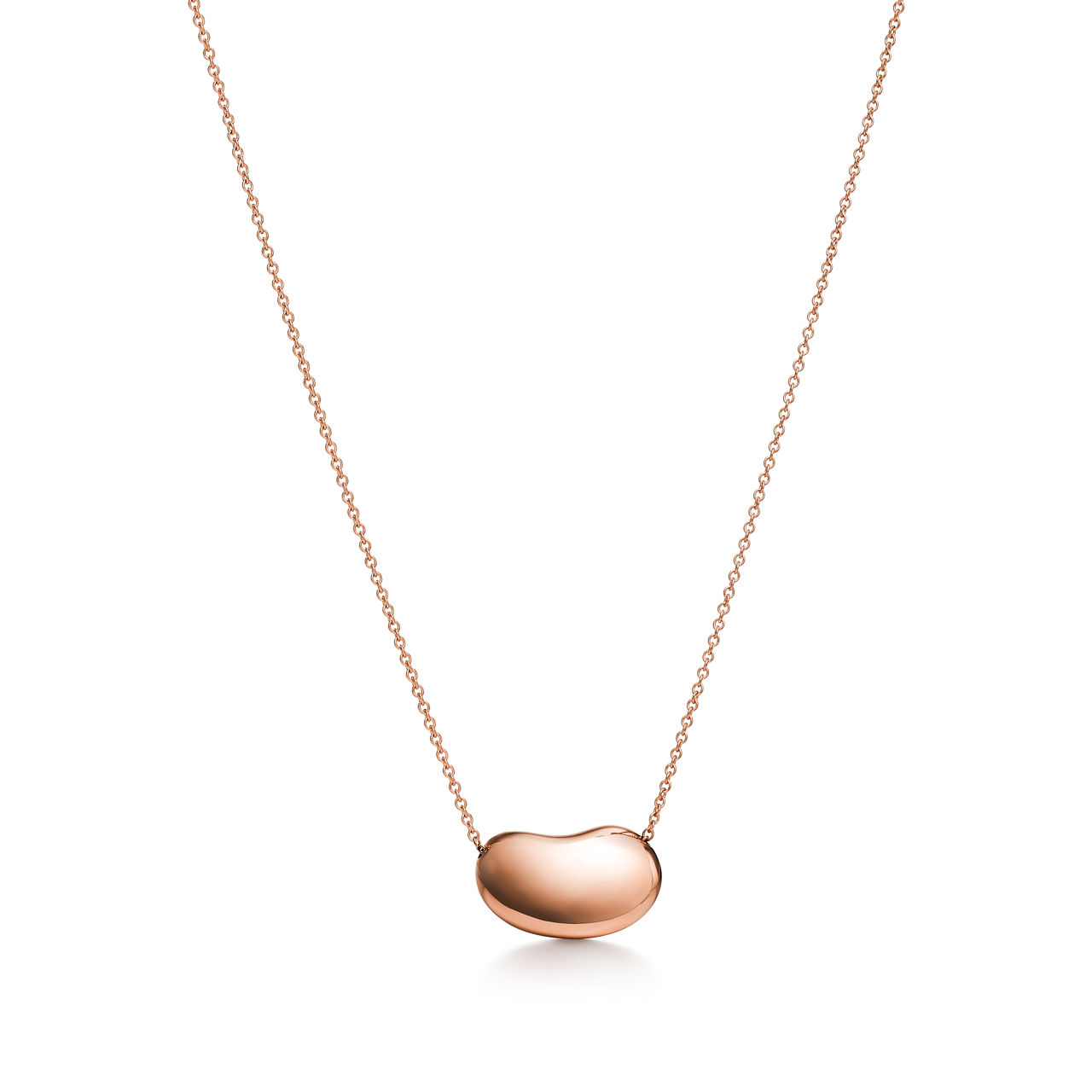 Elsa Peretti®:Bean Design Anhänger in Roségold, 18 mm Bildnummer 2