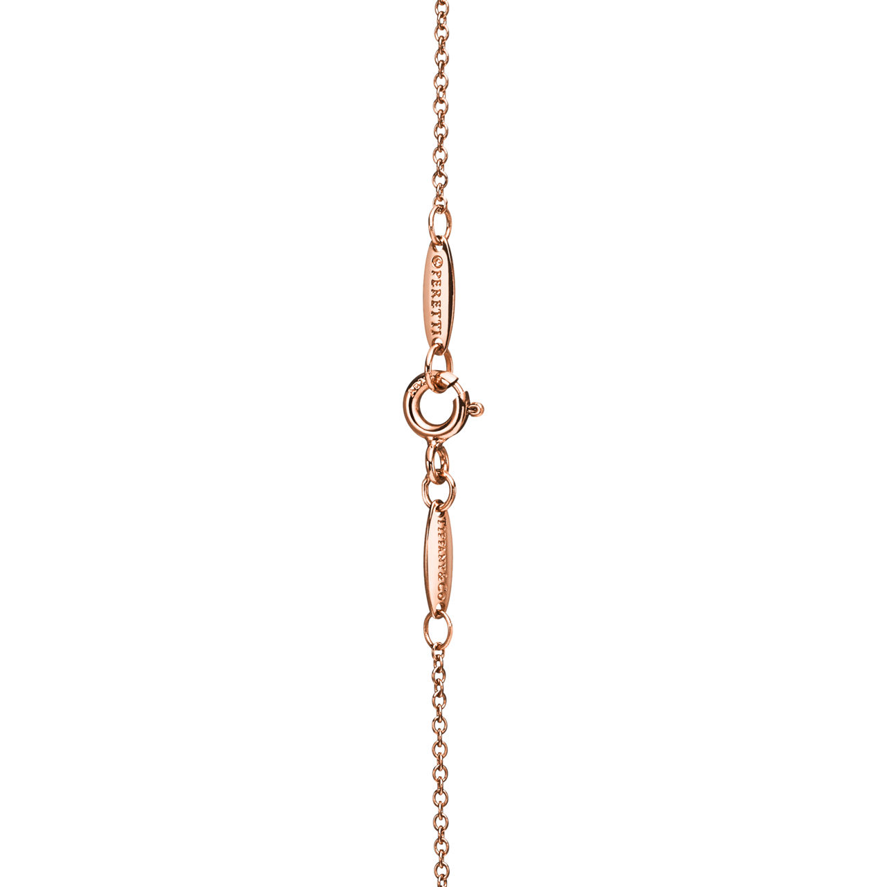 Elsa Peretti®:Bean Design Anhänger in Roségold, 18 mm Bildnummer 3