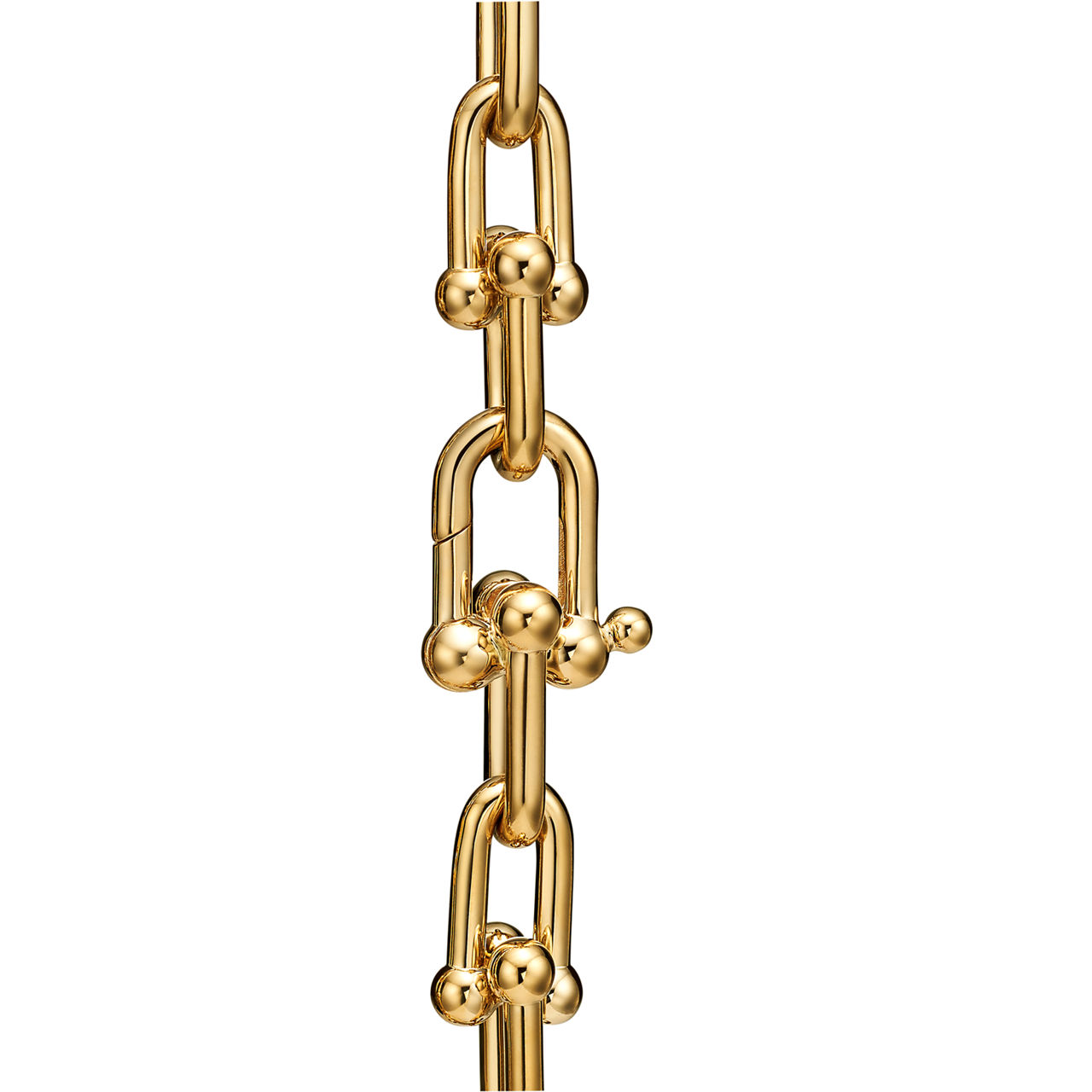 Tiffany HardWear:Medium Link Bracelet in Yellow Gold image number 2