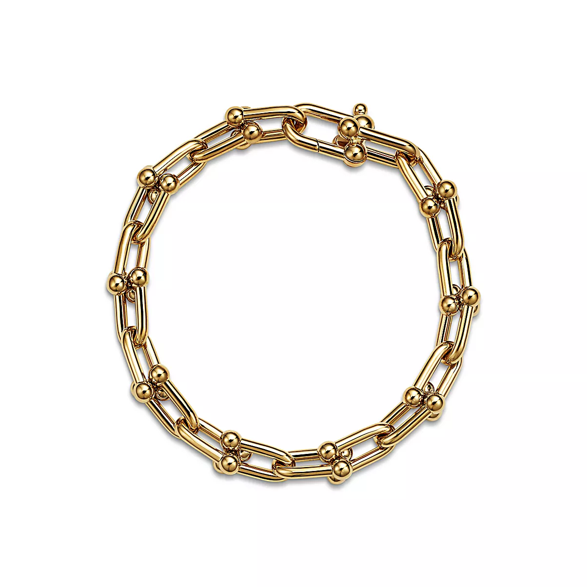 Tiffany HardWear Bracelet 18K 옐로우 골드 No Gemstone No color