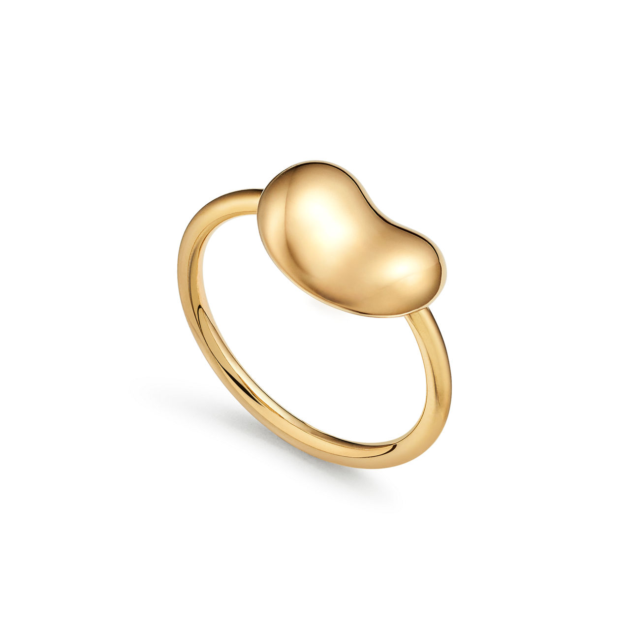 Elsa Peretti®:Bean® design Wire Ring in Yellow Gold, 12 mm image number 2