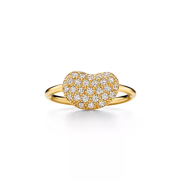 Elsa Peretti®:Bean® design Wire Ring in Yellow Gold, 12 mm image number 0