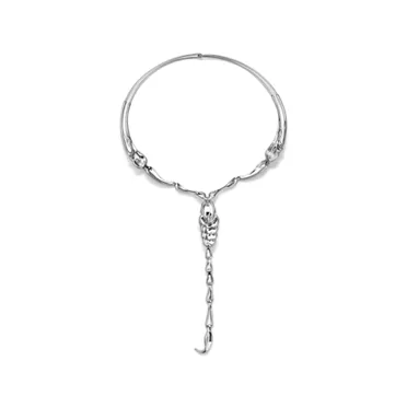 Collezione Elsa Peretti®:Collana Scorpion in argento, 3
