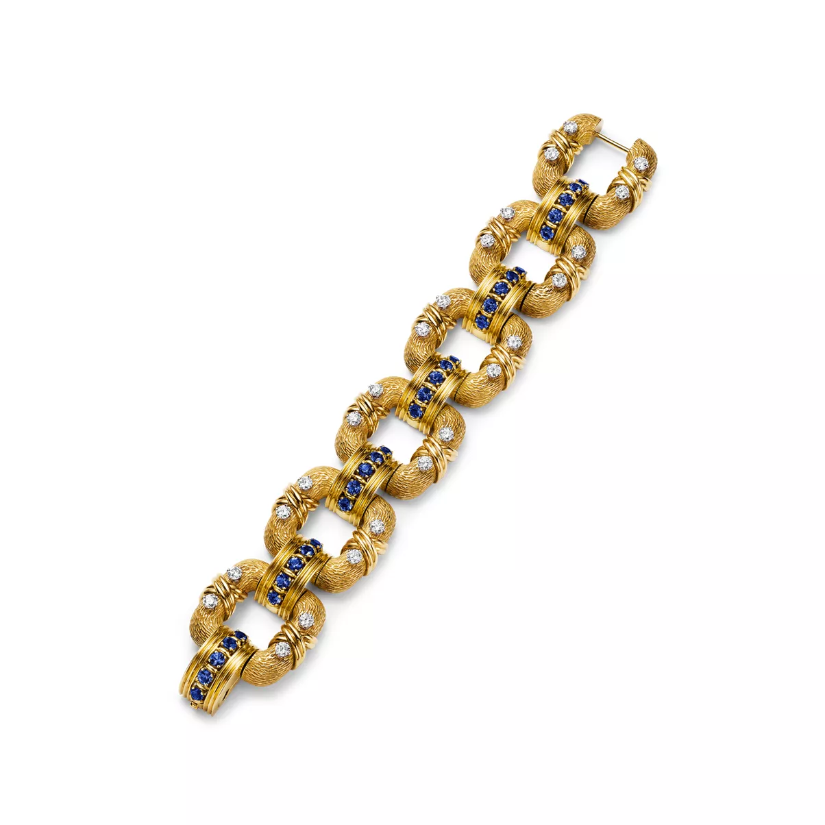 Cooper Armband in Gelbgold und Platin