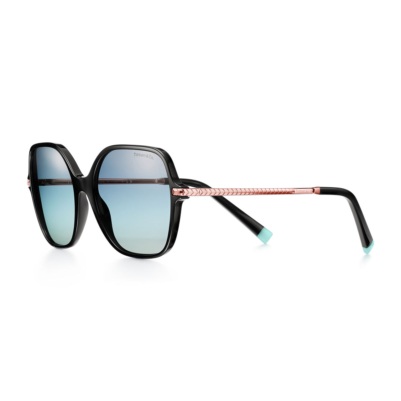 Wheat Leaf:Sunglasses in Tortoise Acetate with Gradient Brown